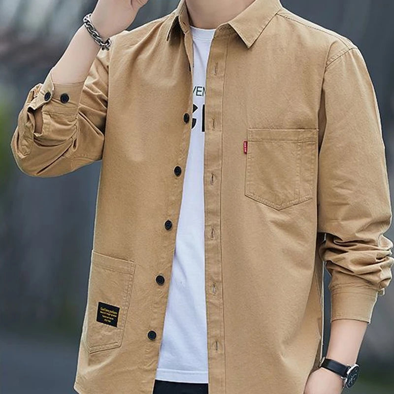 Men's Spring Summer Casual Shirts - Handsome Loose Fit