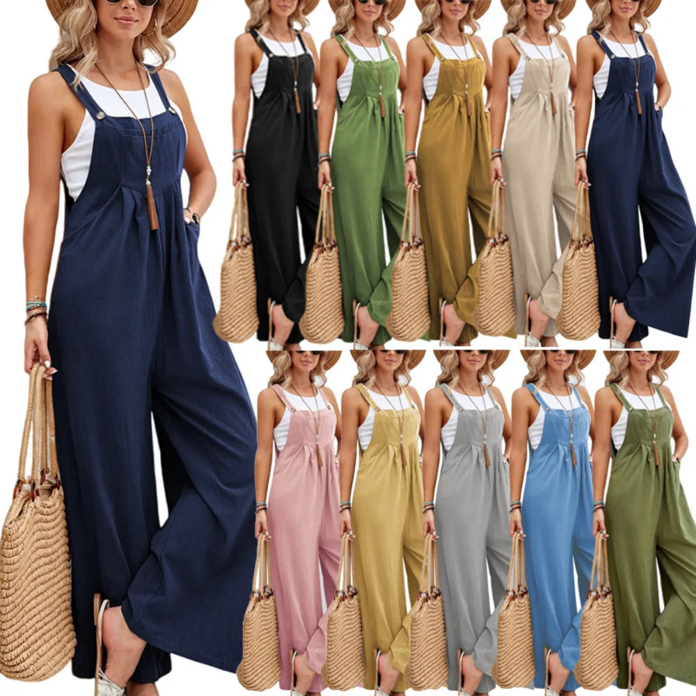 Cargo Pants Women Jumpsuit - Streetwear Fashion