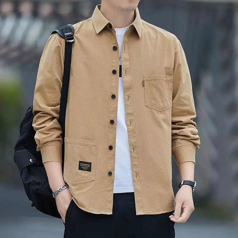 Men's Spring Summer Casual Shirts - Handsome Loose Fit